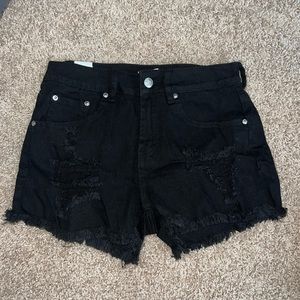 black shorts!